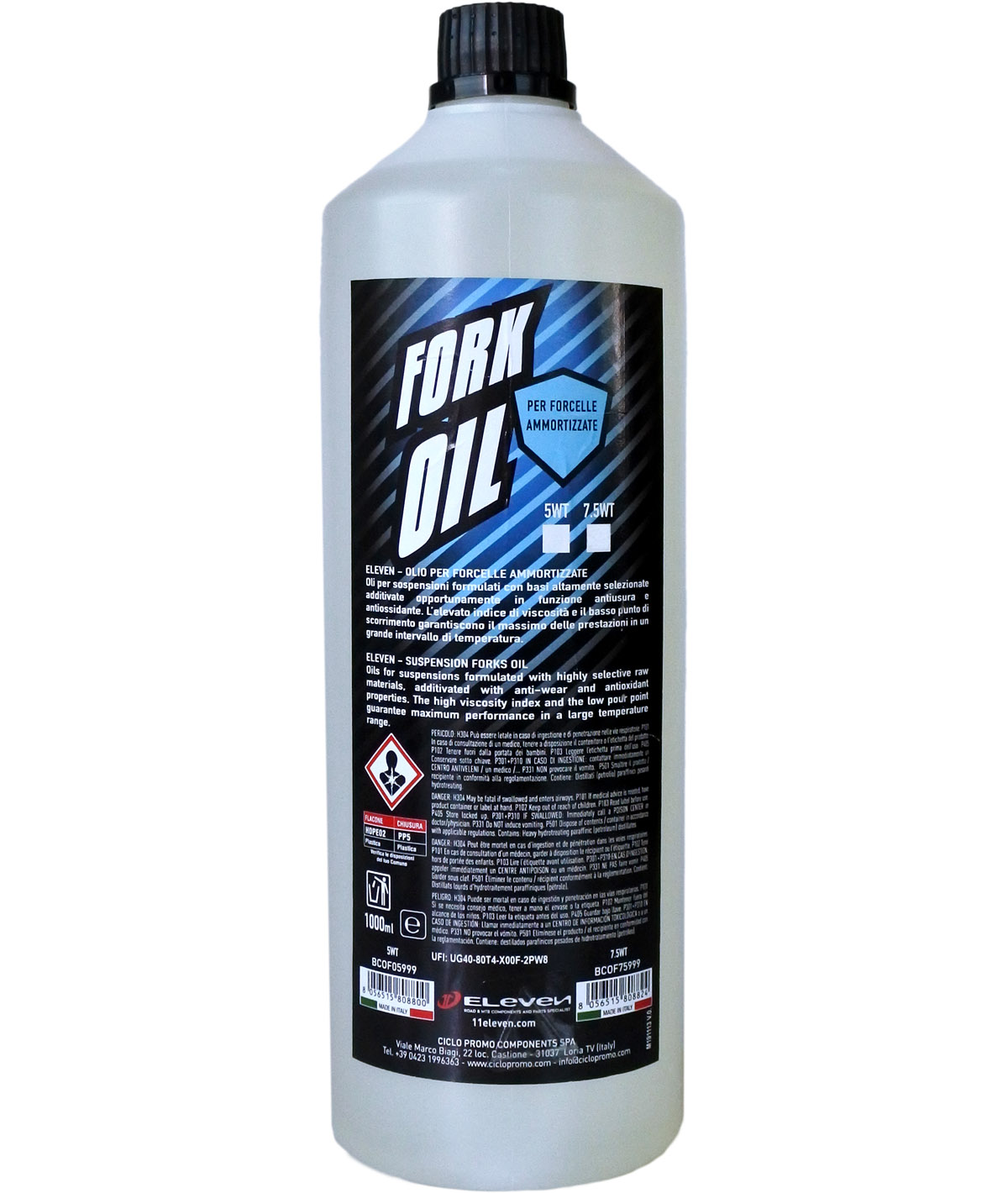 Olio Eleven per forcella ammortizzata da 1000 ml