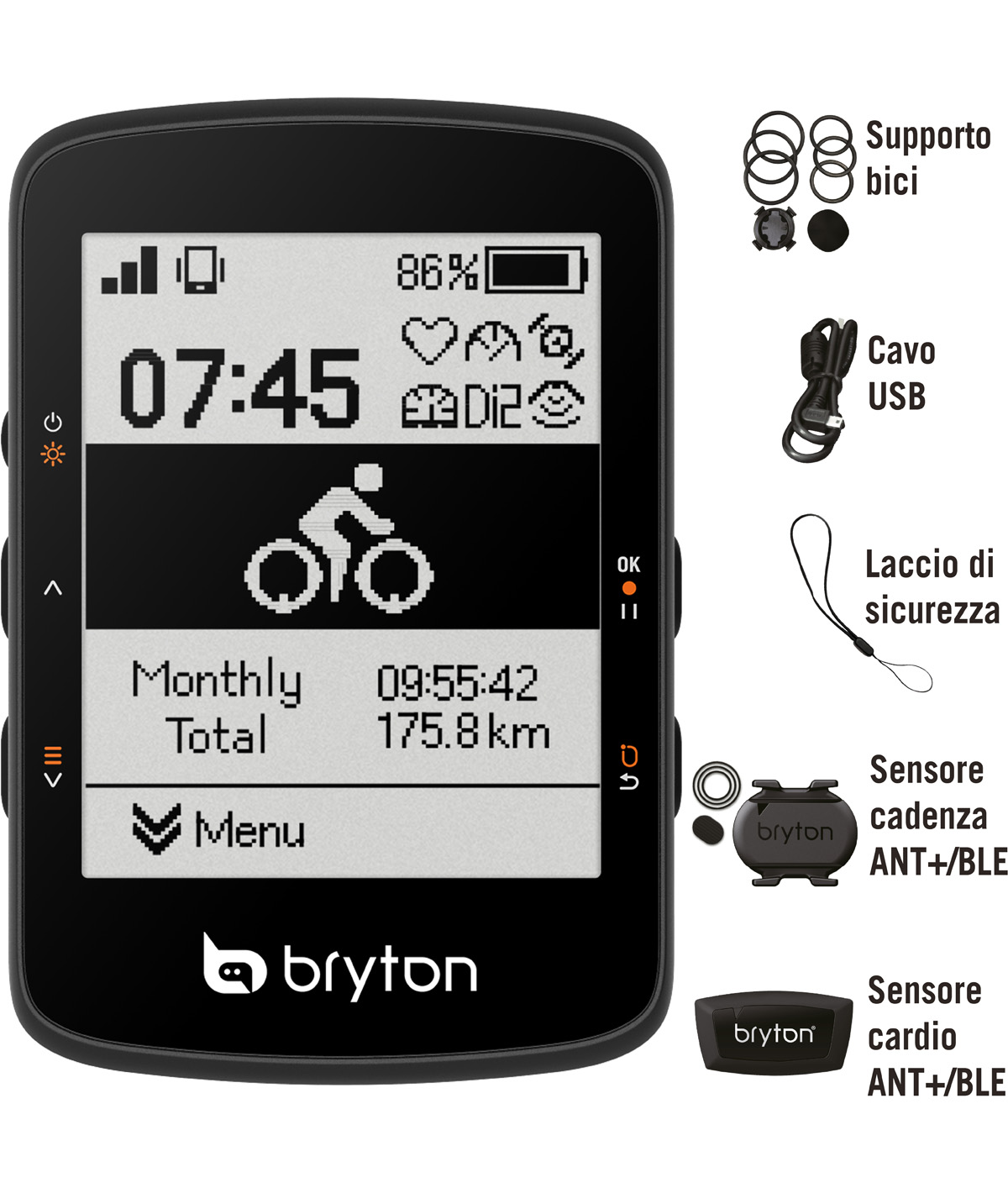 GPS Rider 460D con CAD e HRM