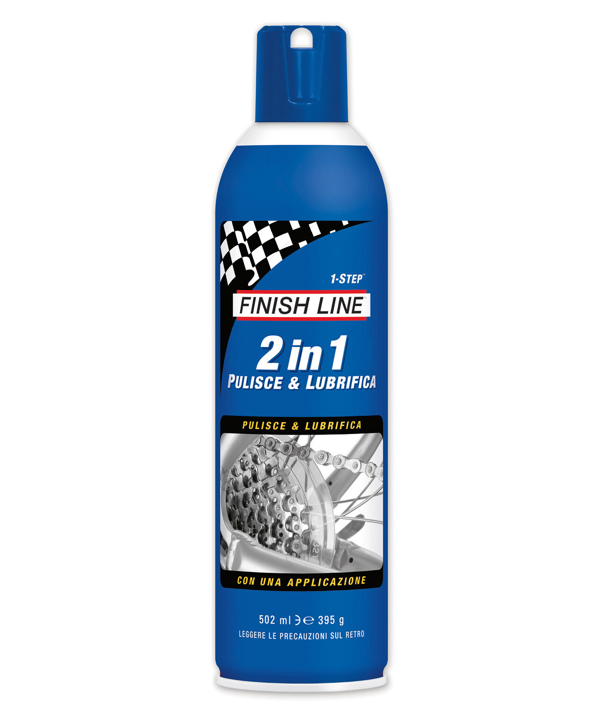 2 in 1 pulente e lubrificante spray aerosol 502 ml