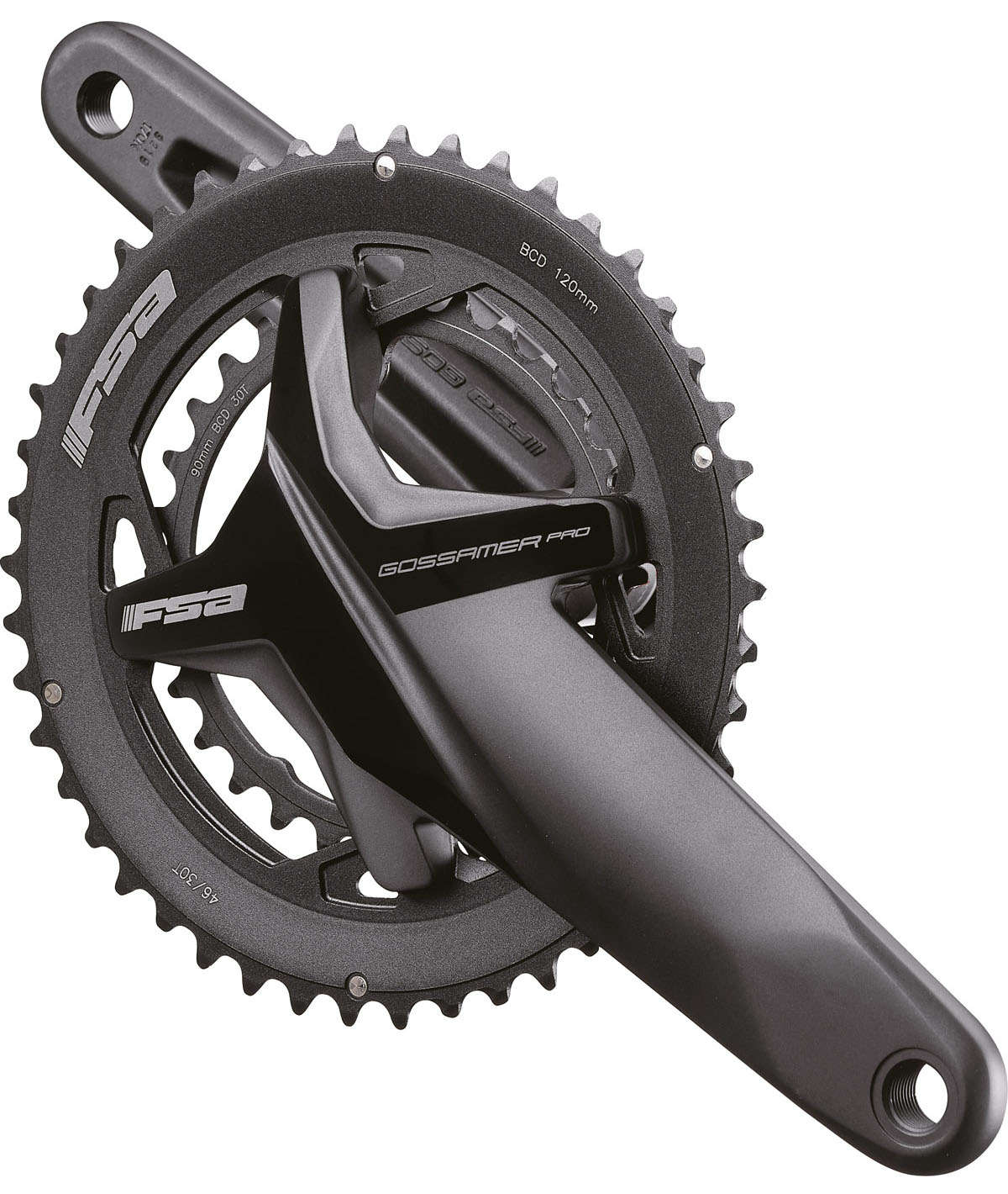 Guarnitura Gossamer Pro BB386EVO bcd 120/90 36/52 172,5mm B1