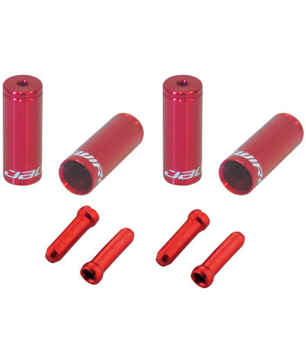 Combo kit capi guaina per guaine da 4mm/5mm rosso