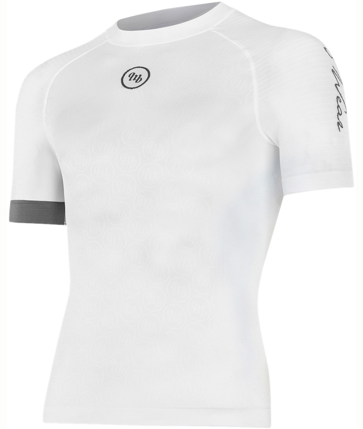 Maglia primaverile Freedom manica corta bianco/grigio L