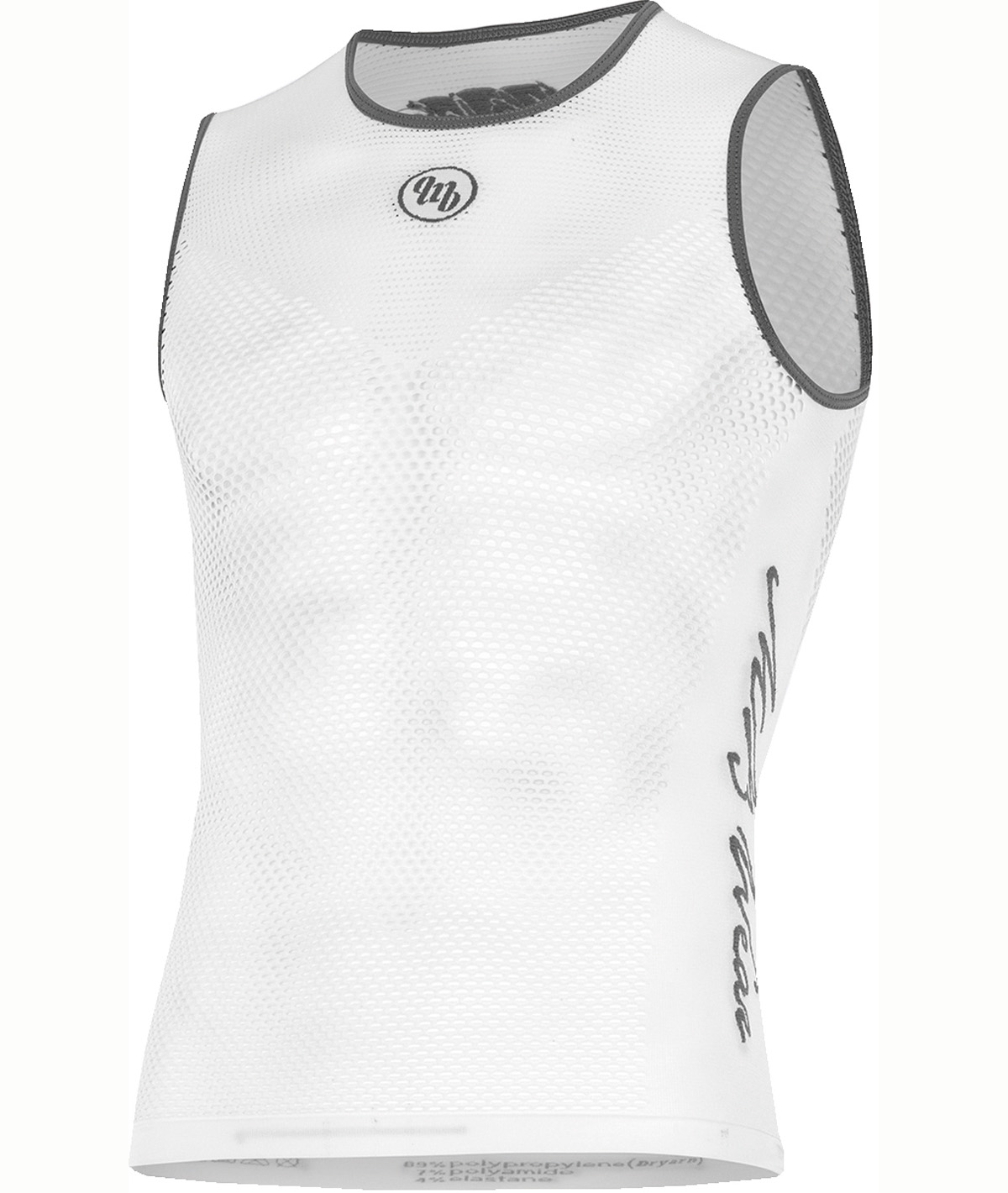 CANOTTA A RETE ESTIVA FREEDOM BIANCO/GRIGIO S/M