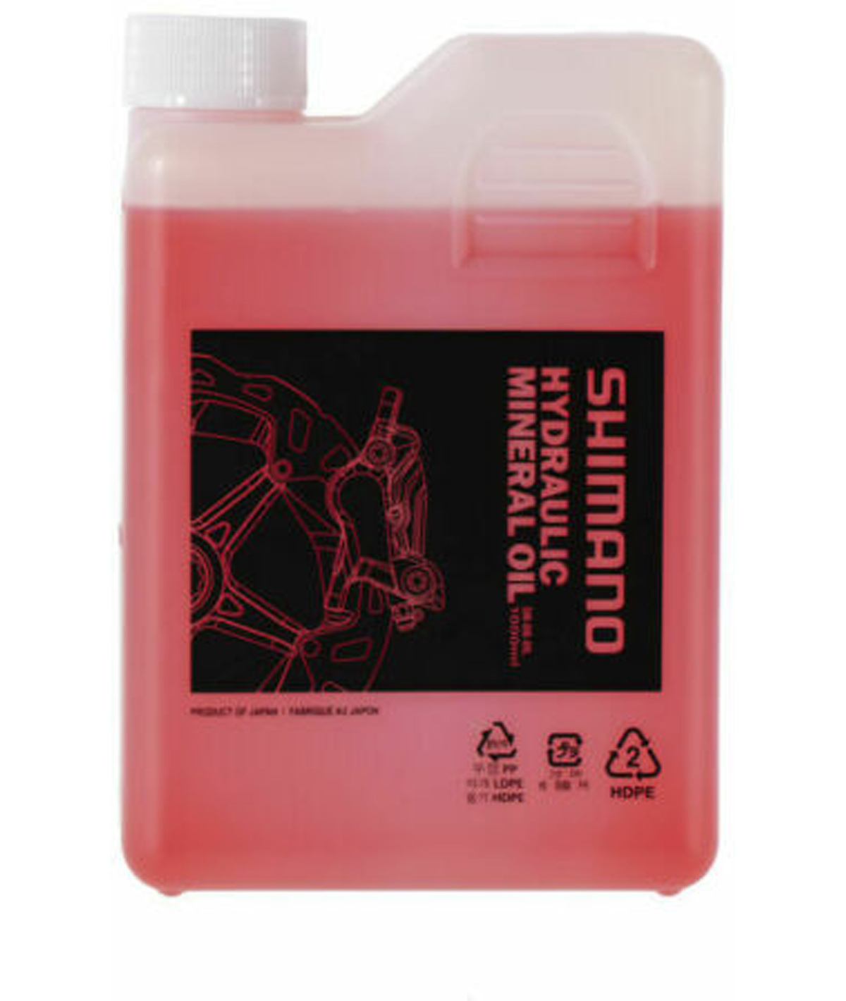 Olio minerale Shimano SM-DB per freni tanica da 1 litro