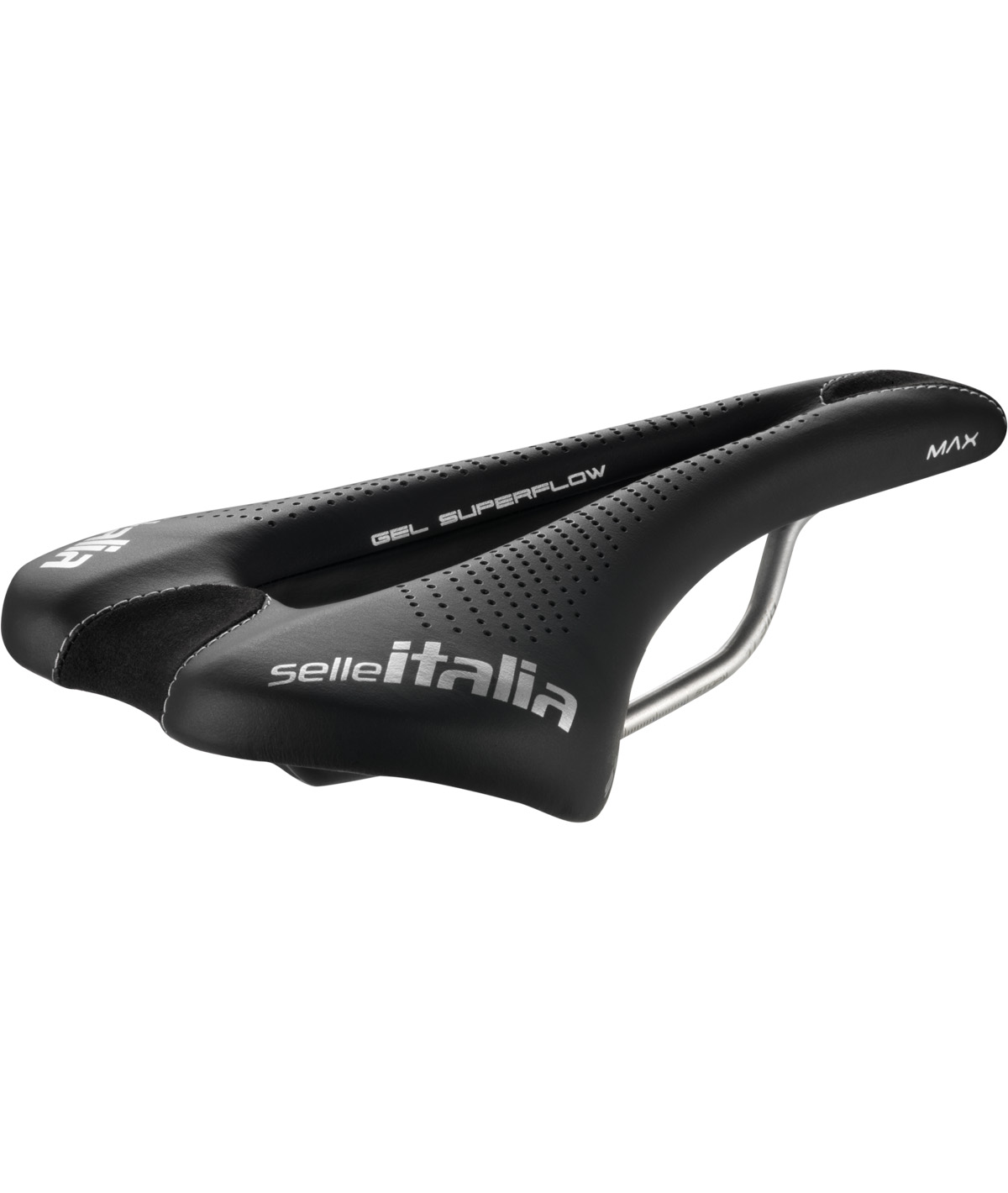 Max SLR Gel SuperFlow L telaio in TI 316 fibra-tek nera