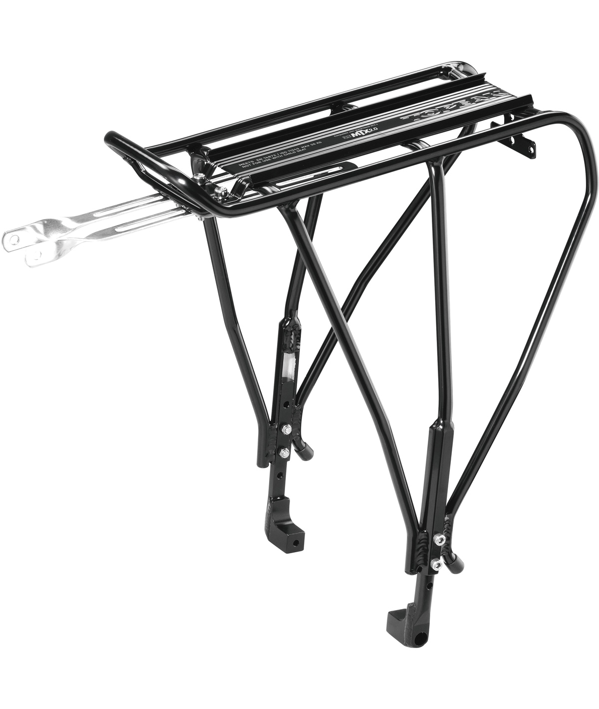 Portapacchi posteriore Uni Explorer (disco) con sistema MTX/MTX 2.0 QuickTrack - per ruote 24" - 29" e 700C