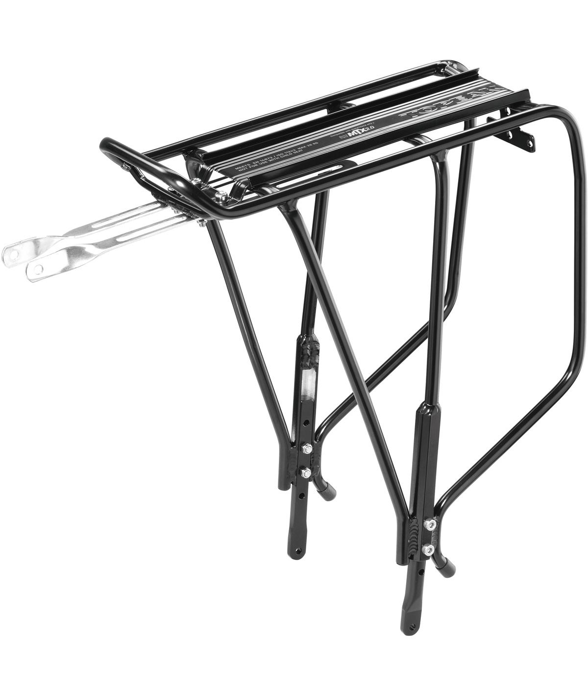 Portapacchi posteriore Uni Super Tourist (non disco) con sistema MTX/MTX 2.0 QuickTrack - per ruote 24" - 29" e 700C