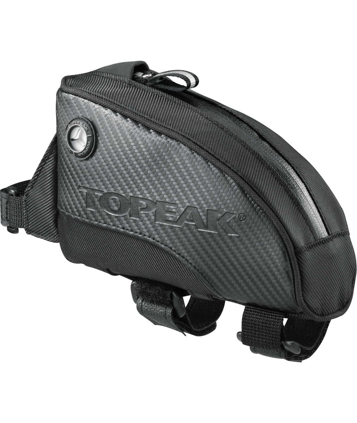 Borsa tubo orizzontale (sopra) Fuel Tank Medium (0,5 L) con cinturini in velcro