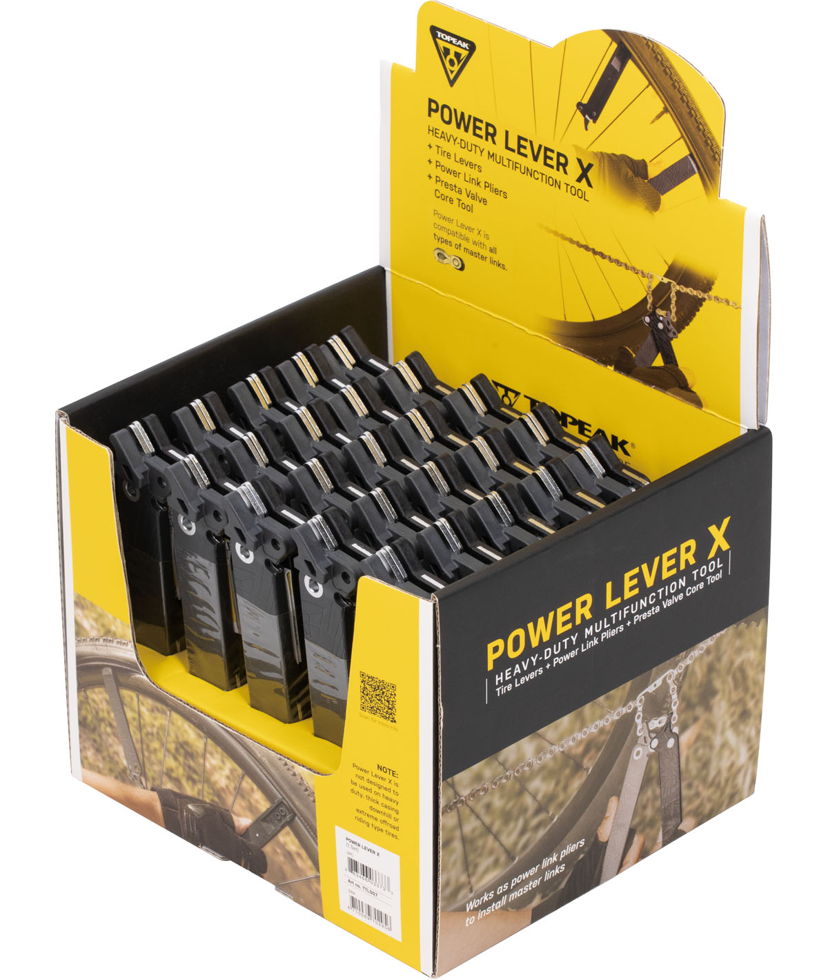 Espositore da banco Power Lever X da 25 set