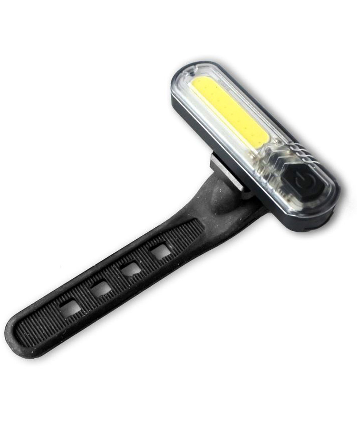 Fanalino anteriore a led bianco ricaricabile USB 10 led COB