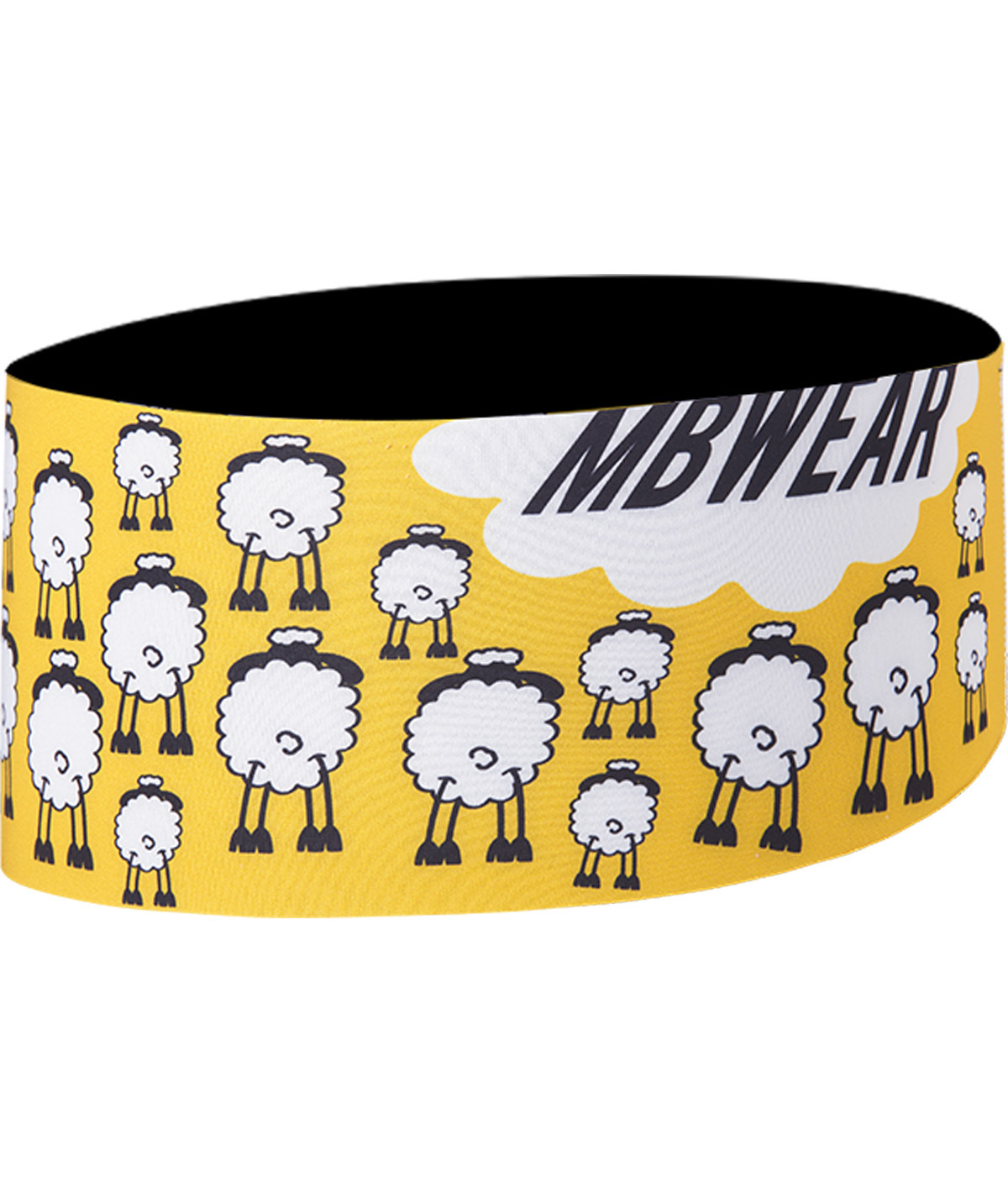 FASCETTA MB WEAR BLACK SHEEP