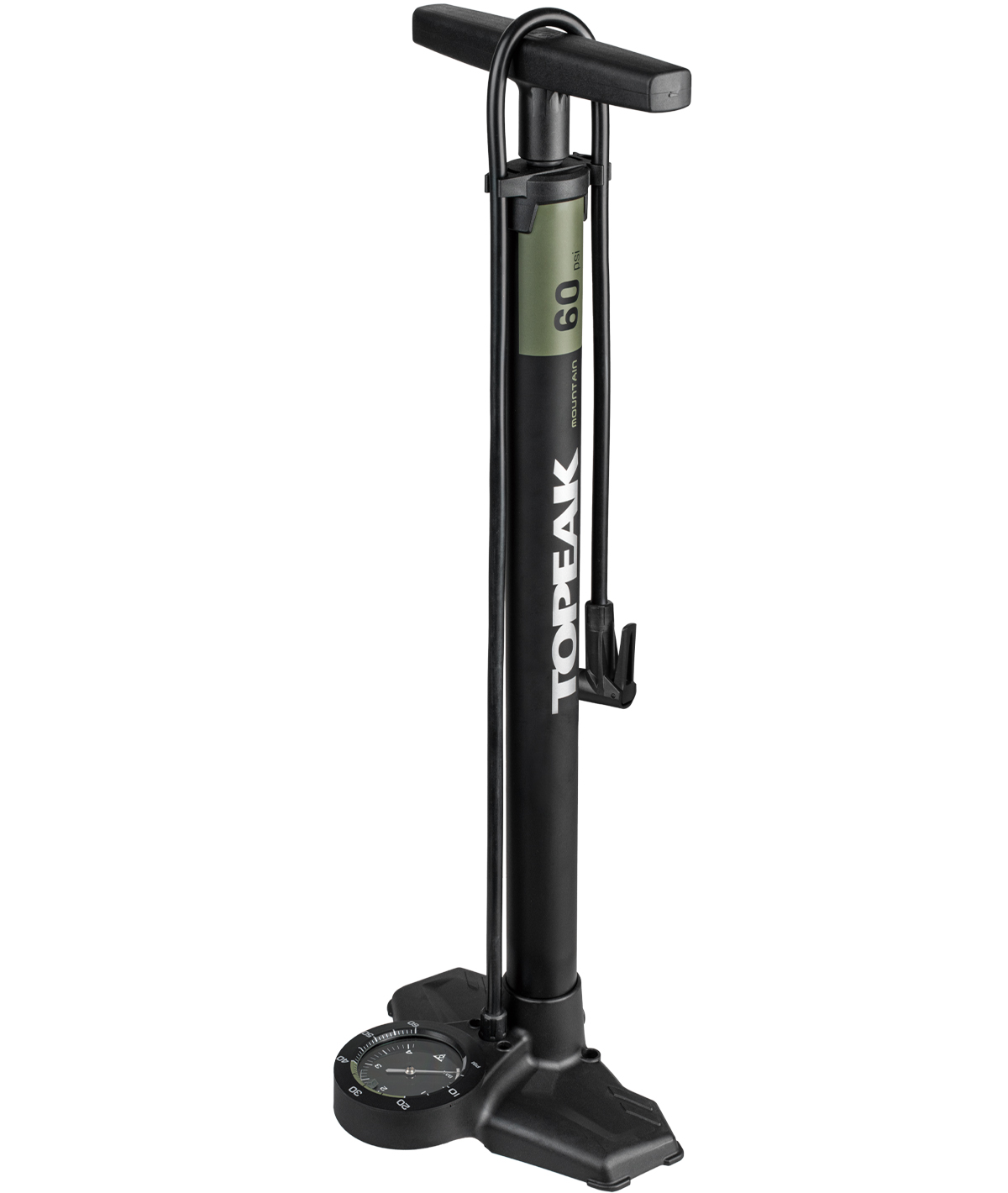 Pompa da Pavimento JoeBlow Mountain EX con raccordo Smarthead e manometro analogico 4 BAR/60 PSI
