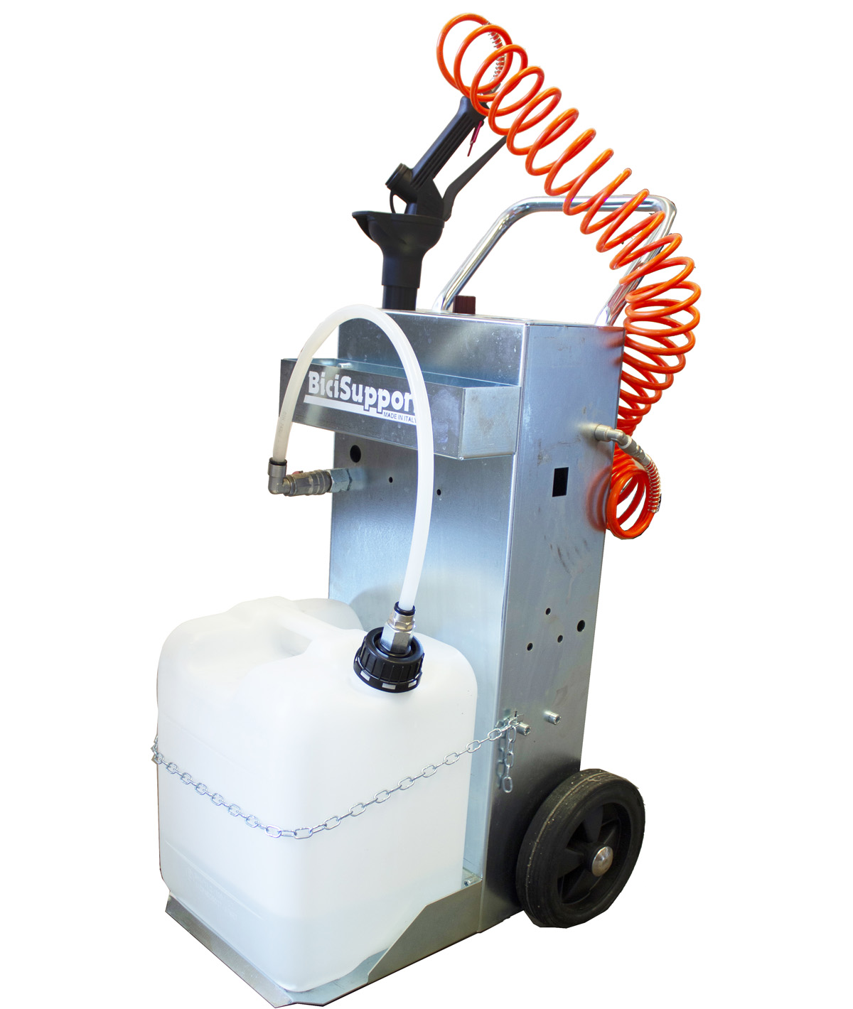 Nebulizzatore carrellato lavaggio bici BiciSupport per detergente (tanica inclusa)