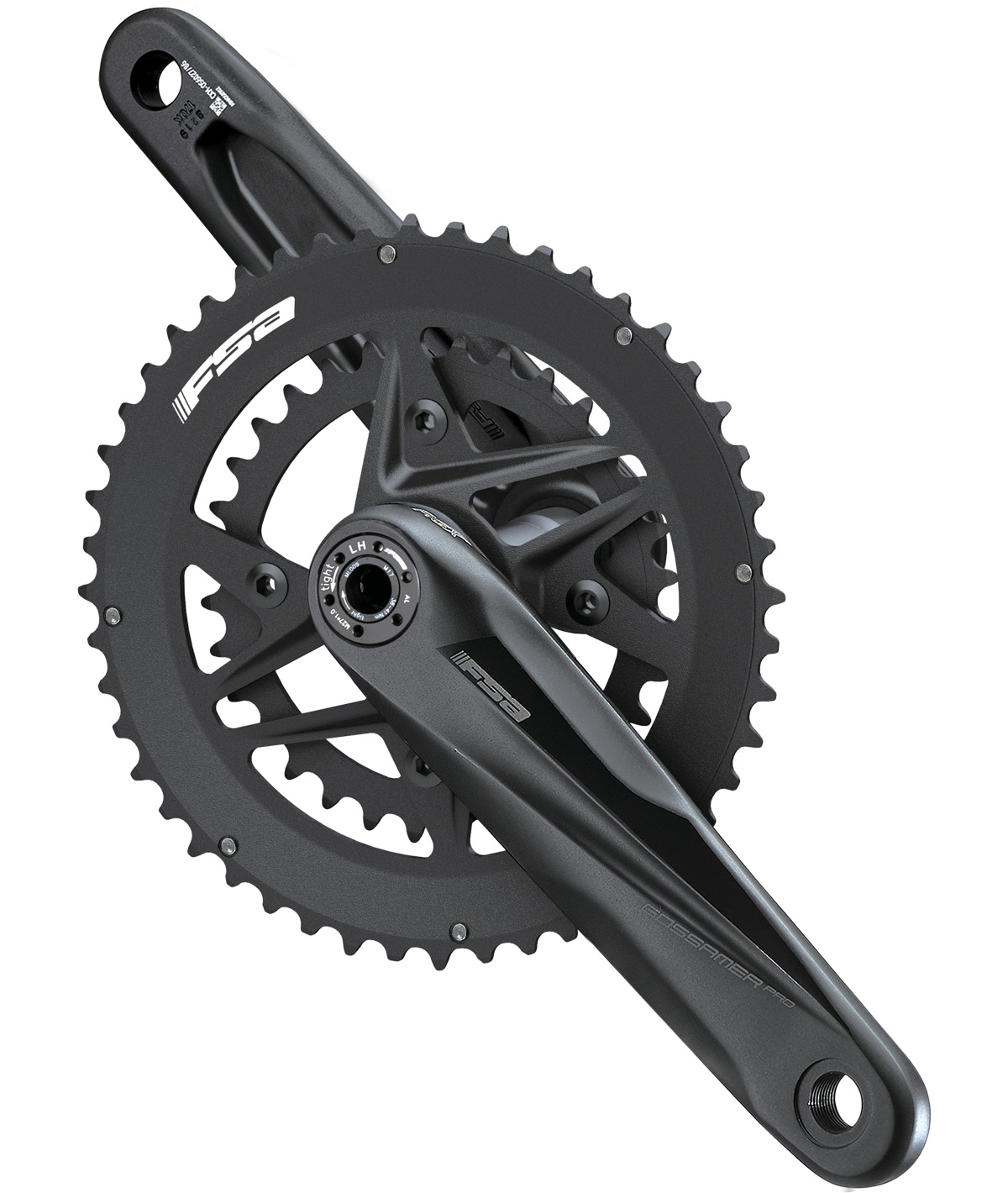 Guarnitura Gossamer Pro AGX+ M/Exo Ø24mm DM 46/30 172,5mm Hg 11v./Sram 12v. con vite chiusura B3
