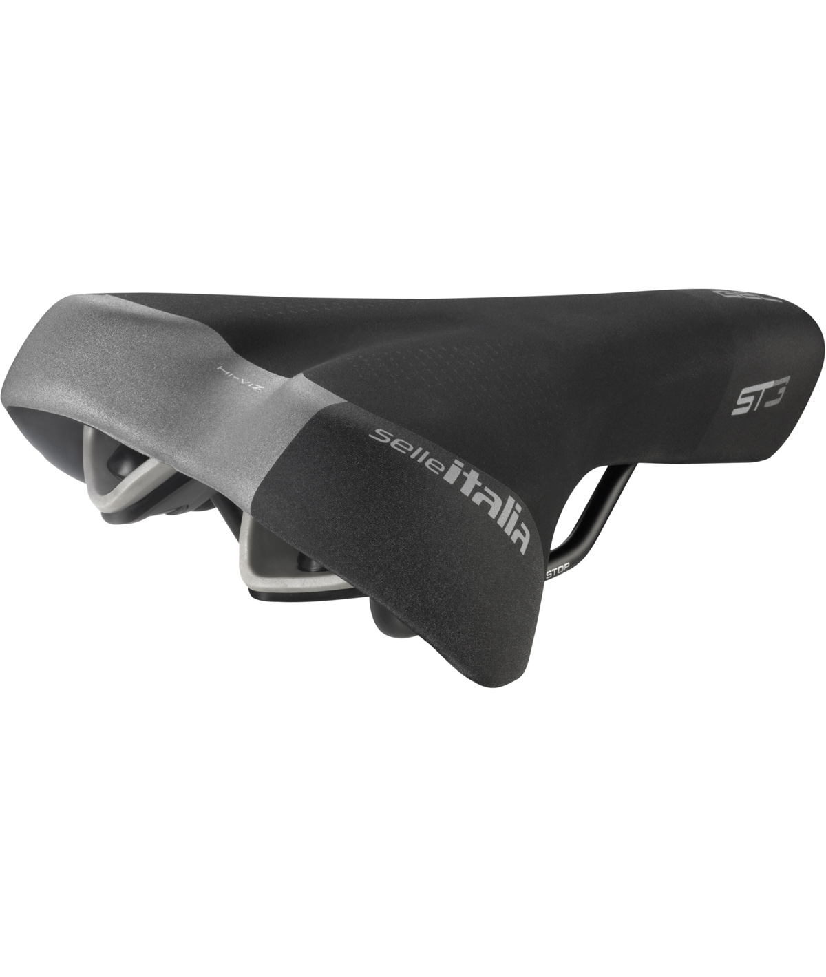 Sella ST 3 S telaio in Fec Alloy Soft-Tek nera