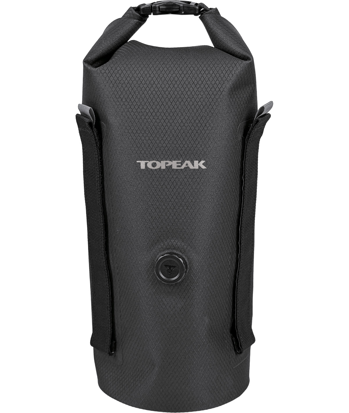 Borsa laterale anteriore Topeak Fork Drybag (4,0l) impermeabile nera compatibile per supporto Versacage