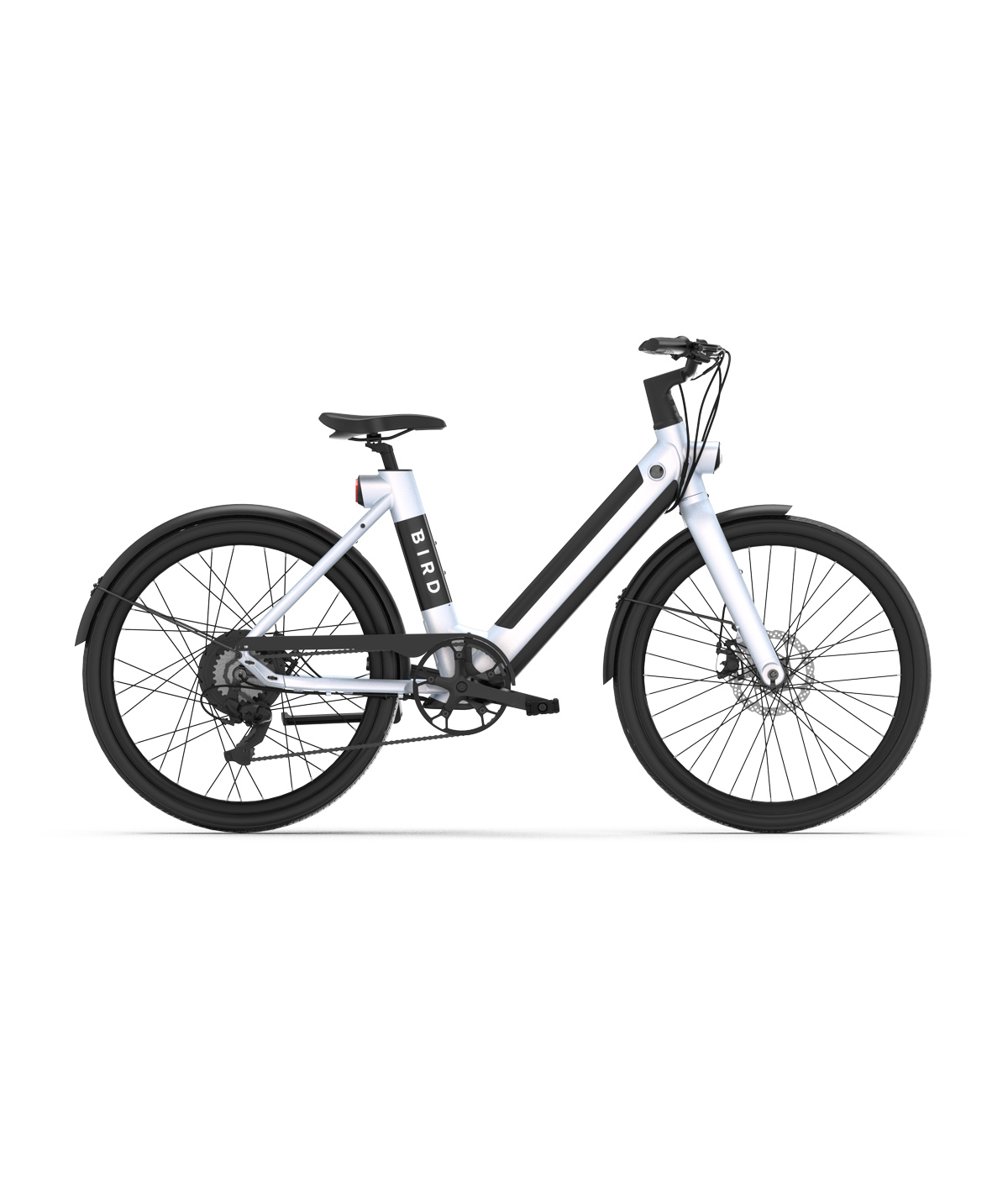 e-Bike Bird V Frame (easy entry) 346WH / 36 Volt - 45NM bianco