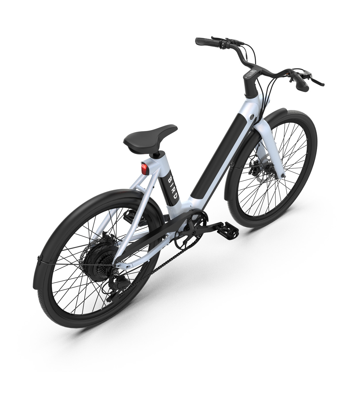 e-Bike Bird V Frame (easy entry) 346WH / 36 Volt - 45NM bianco