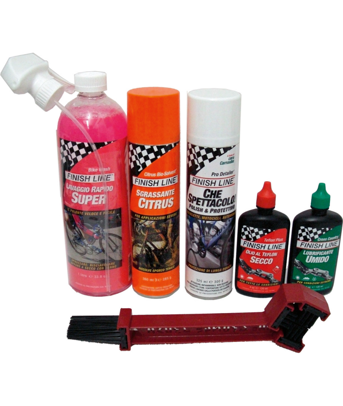 Kit Pro Care completo di 6 pz: FIN08, FIN13, FIN17, FIN23, FIN97, FIN125