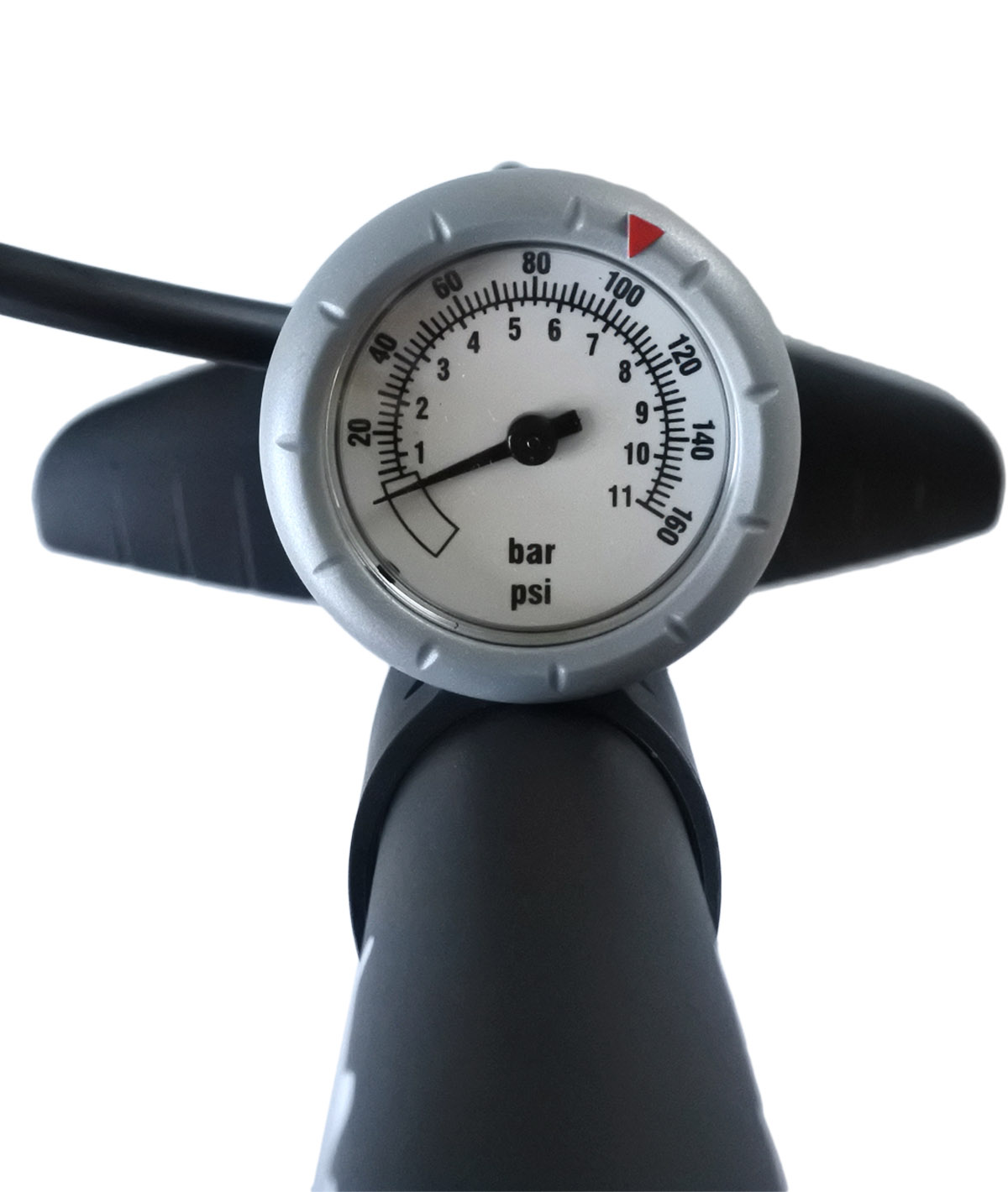 Pompa da pavimento in resina con manometro professionale