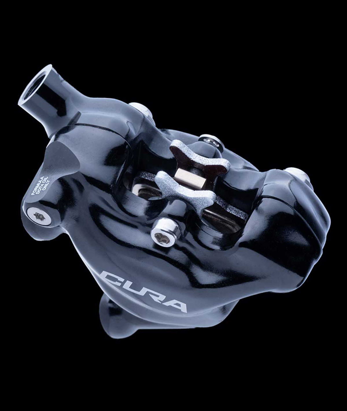 Pinza completa Cura Road Flat Mount nero per Shimano (FD52433-00)