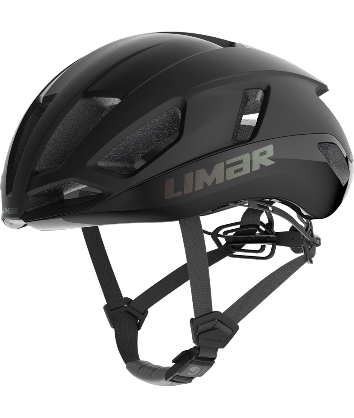 AIR ATLAS nero opaco iridescente L (57/62)