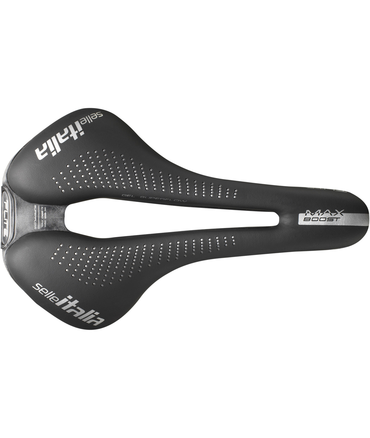 Max Flite Boost Gel SuperFlow telaio in TI 316 fibra-tek nera