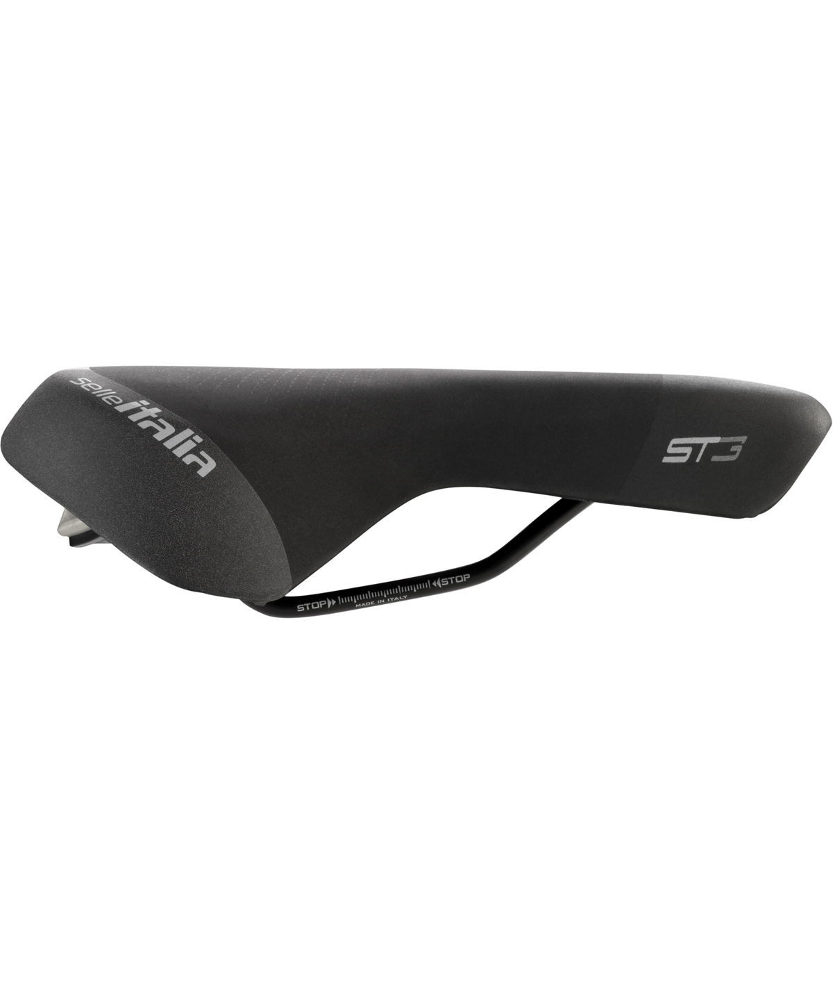 Sella ST 3 S telaio in Fec Alloy Soft-Tek nera