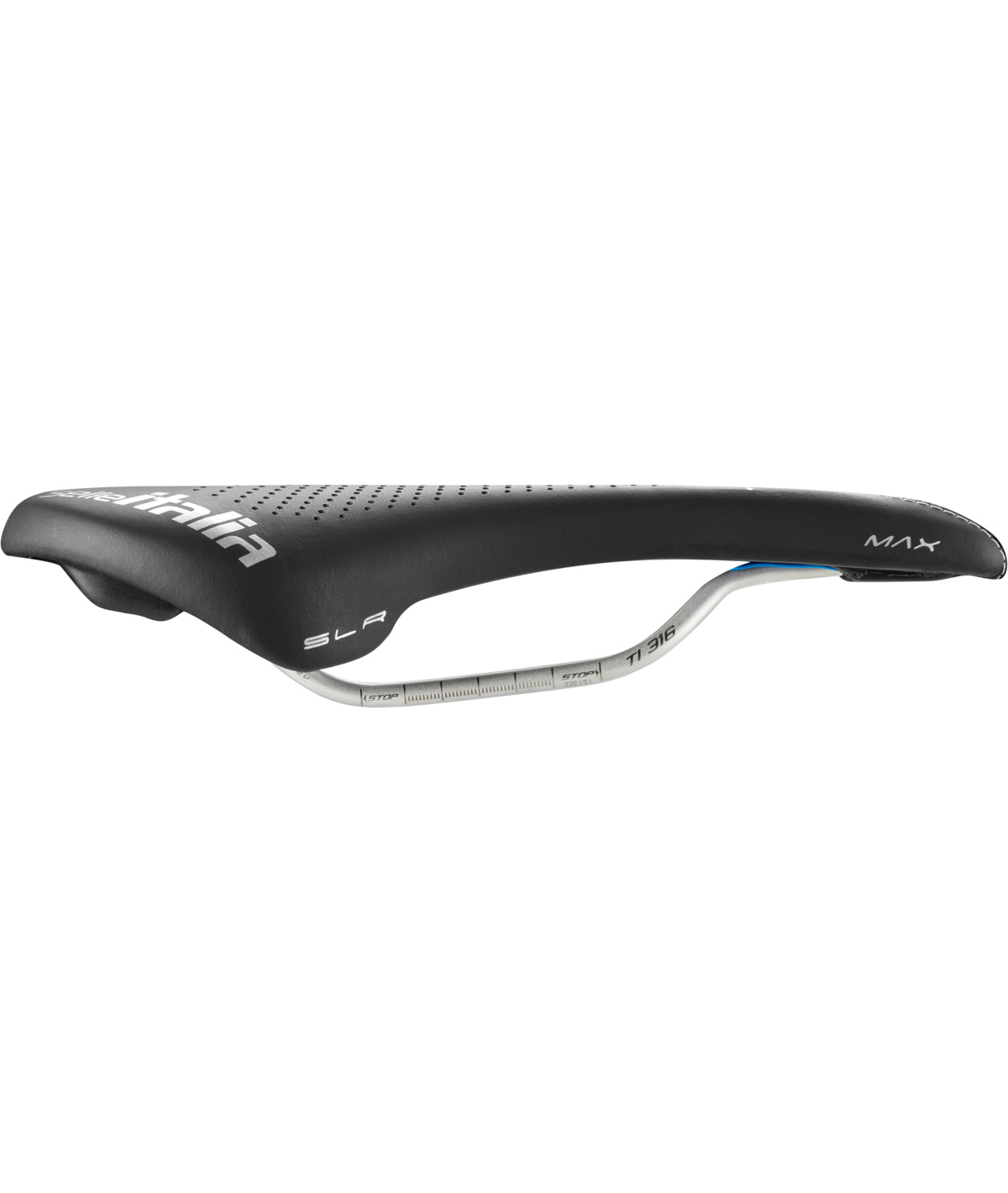Max SLR Gel SuperFlow L telaio in TI 316 fibra-tek nera