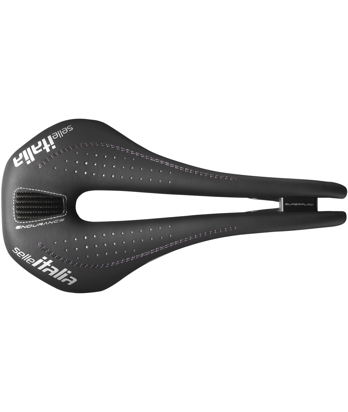 Novus SuperFlow Endurance L telaio in TI 316 fibra-tek nera