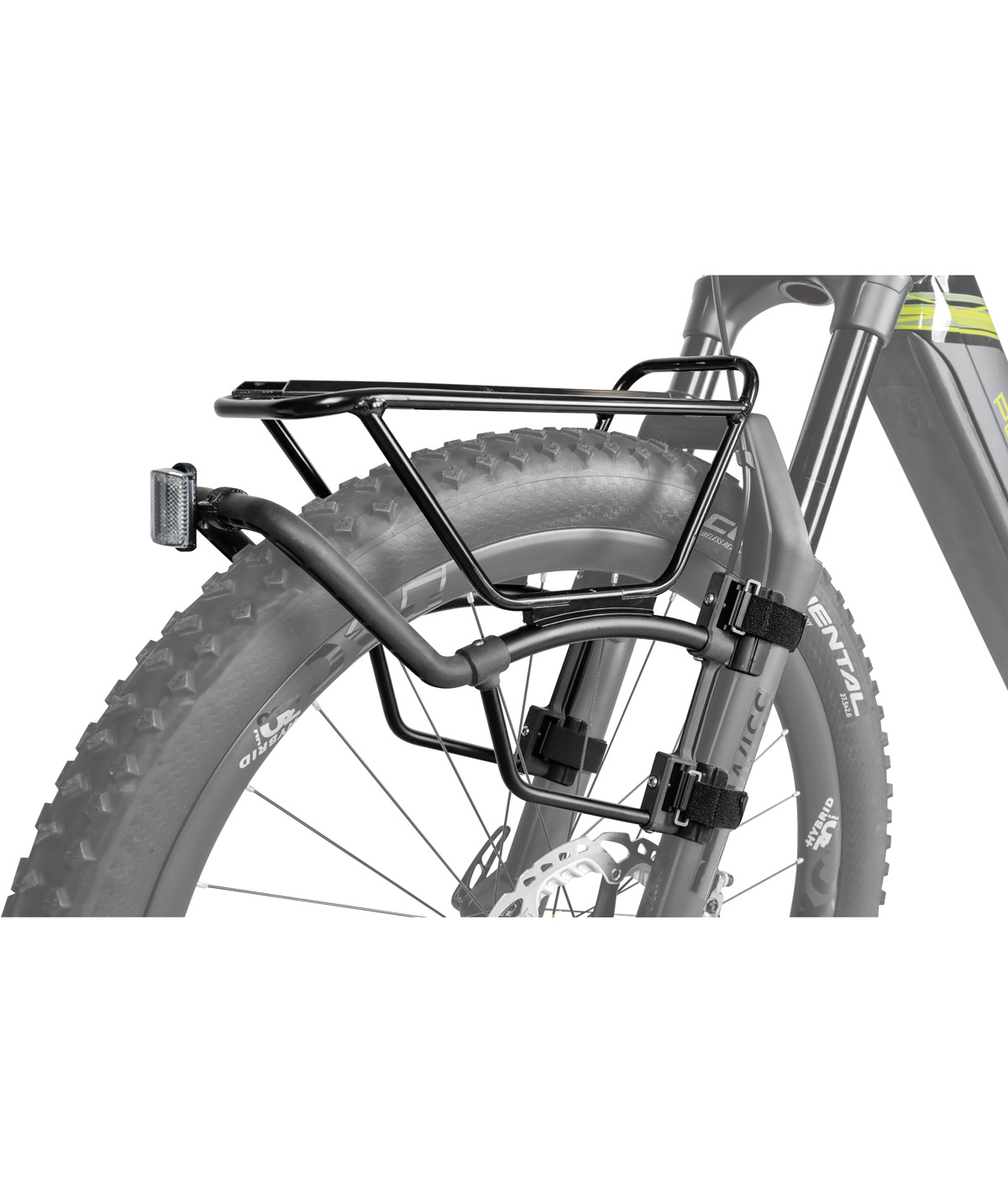 Portapacchi anteriore TetraRack M1 con sistema QuickTrack