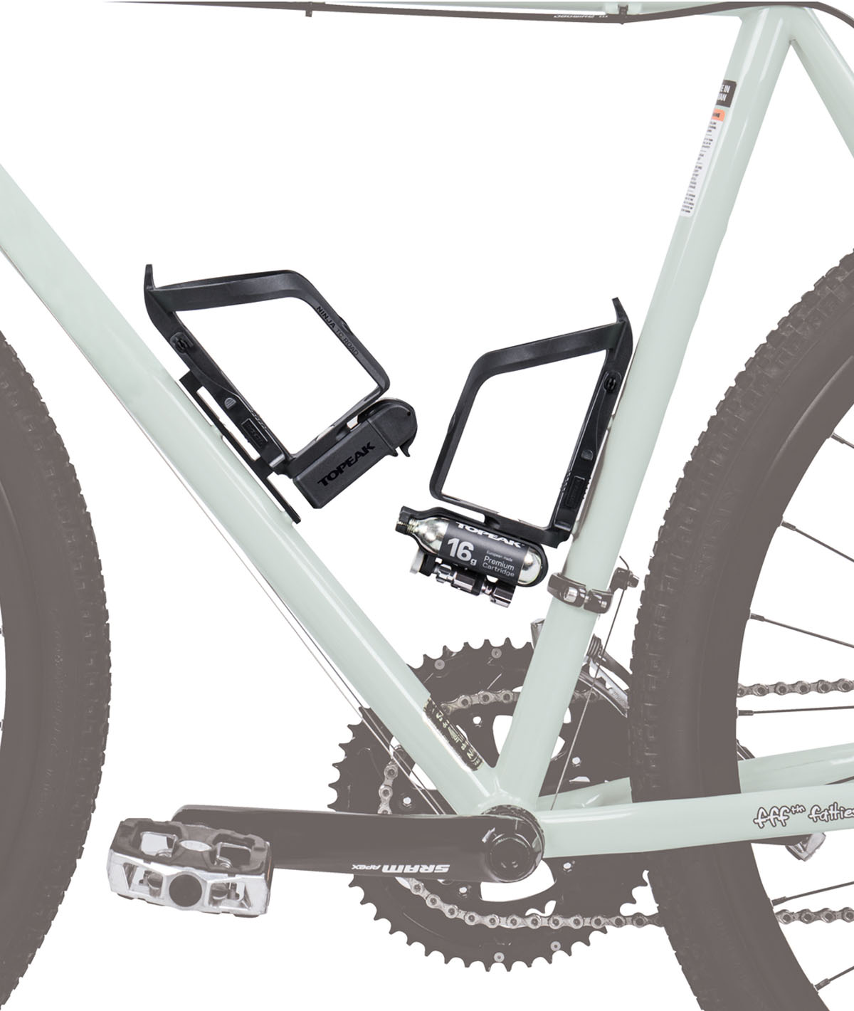 Staffa portaborraccia Alt-Position Cage Mounts (2pz)