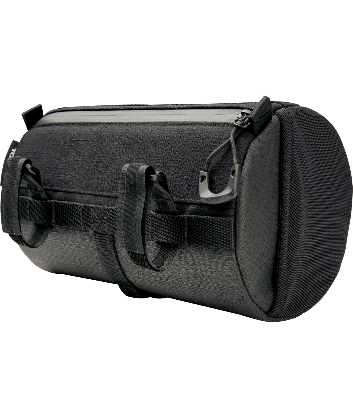 Borsello al manubrio Tubular Barbag (3,8L) nero con cinturino in velcro