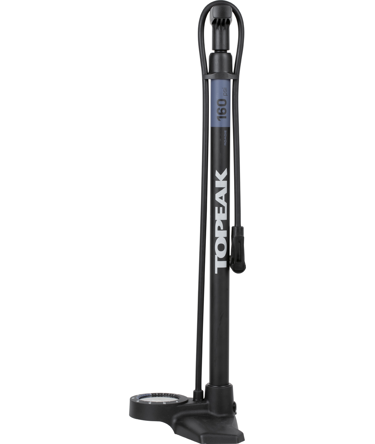 Pompa da pavimento Joeblow Roadie Ex con raccordo Smarthead e manometro analogico 11 Bar/160 PSI