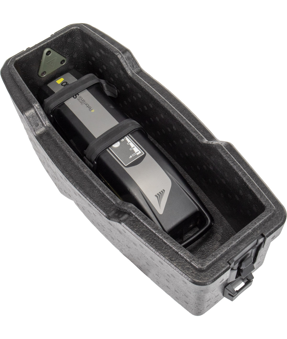 Contenitore portapacchi E-Xplorer TrunkBox (8,5 L) per batteria con sistema MTX QuickTrack 2.0