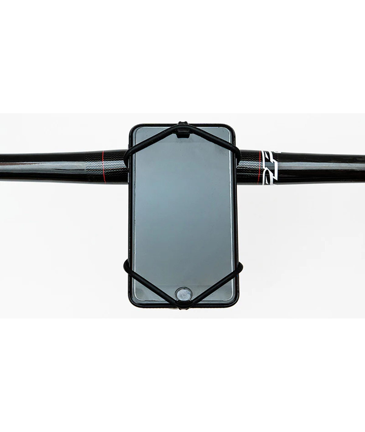 Supporto smartphone Spyder Team PRO per attacco manubrio in silicone nero - black