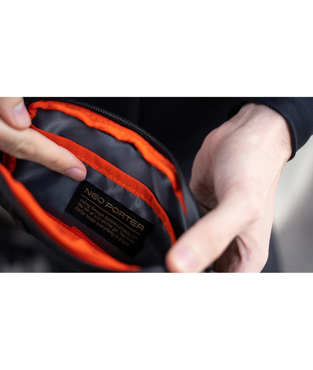 Portafoglio Cycling Wallet Touring Case GT arancione - lava