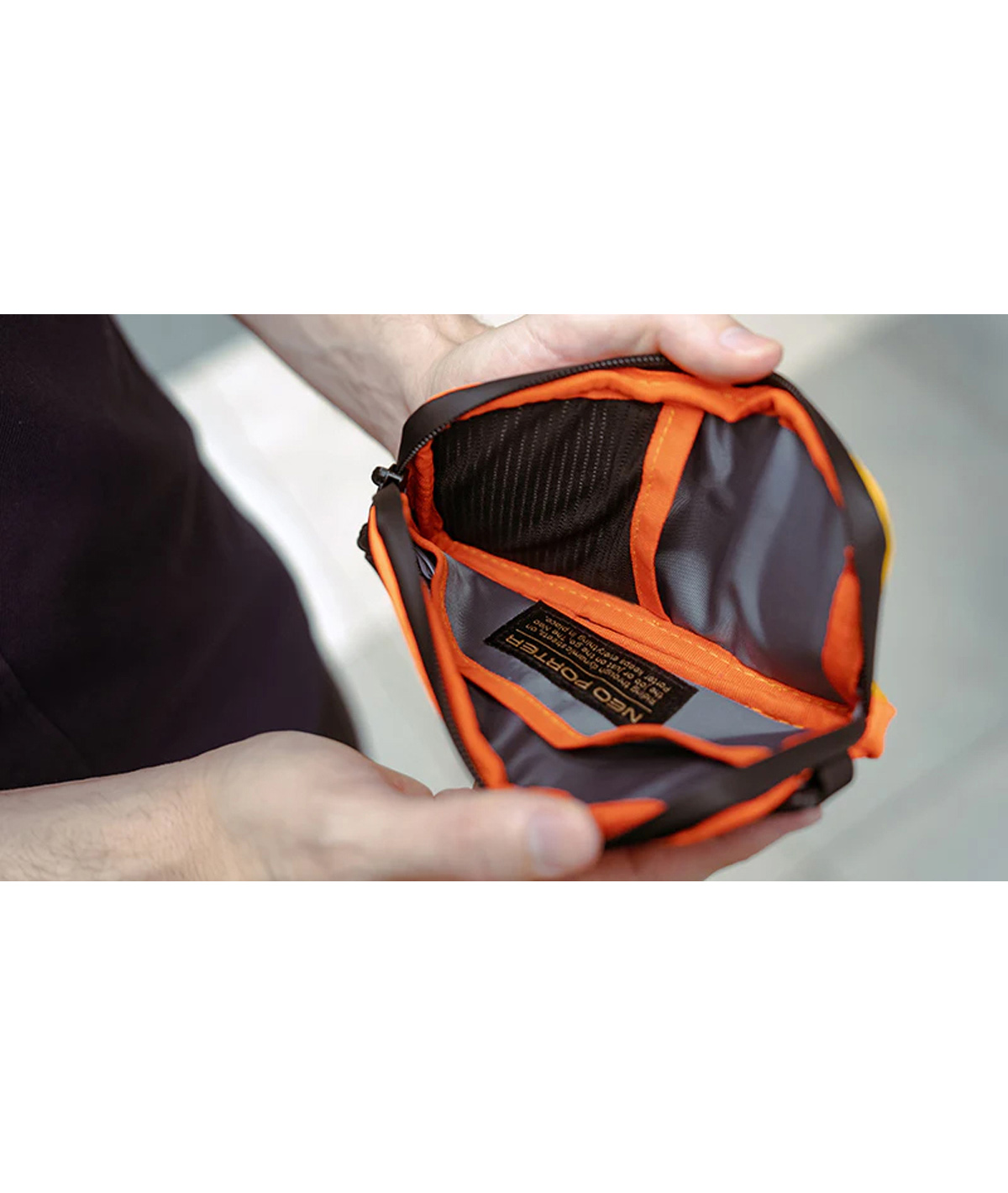 Portafoglio Cycling Wallet Touring Case GT arancione - lava