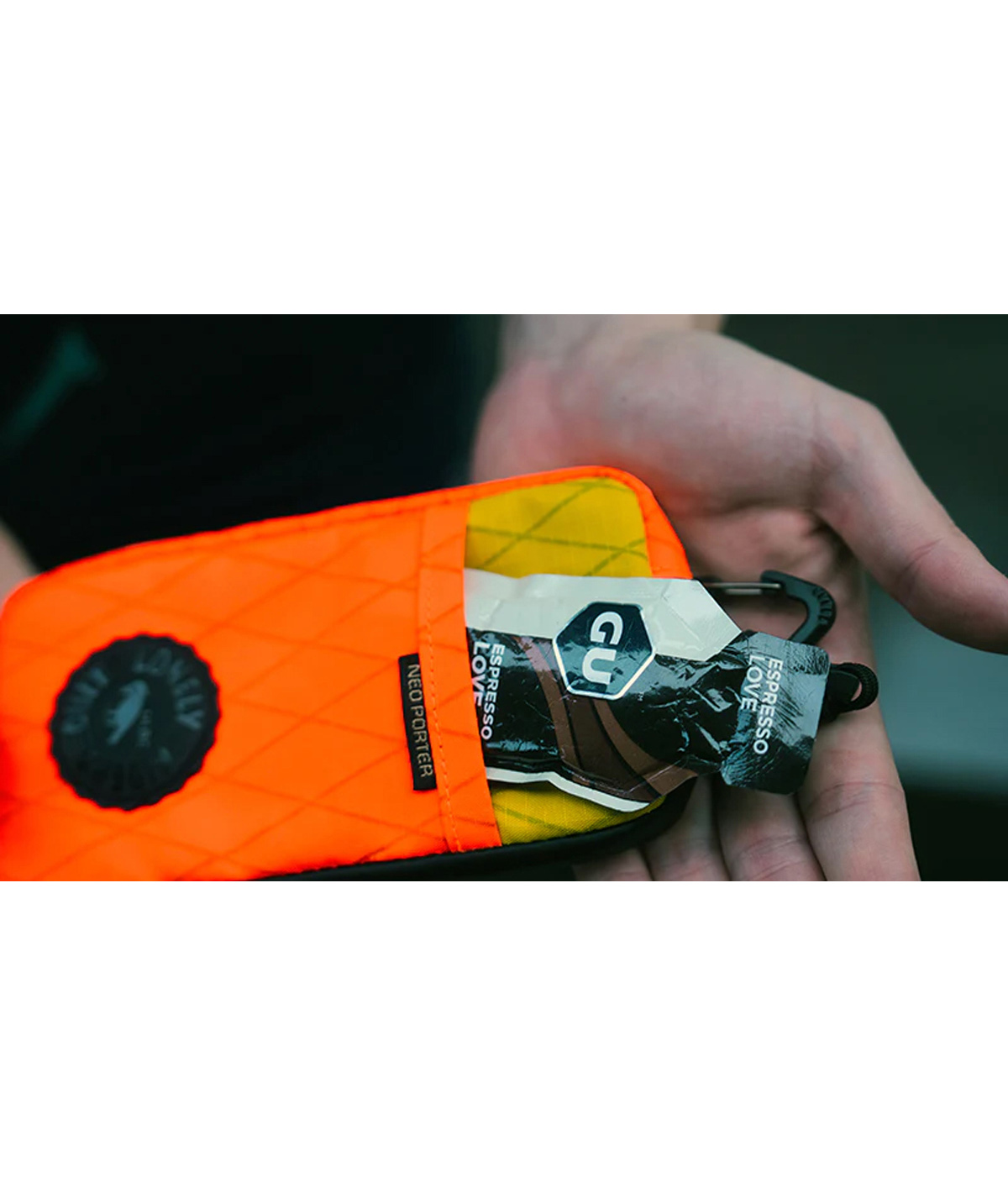 Portafoglio Cycling Wallet Touring Case GT arancione - lava