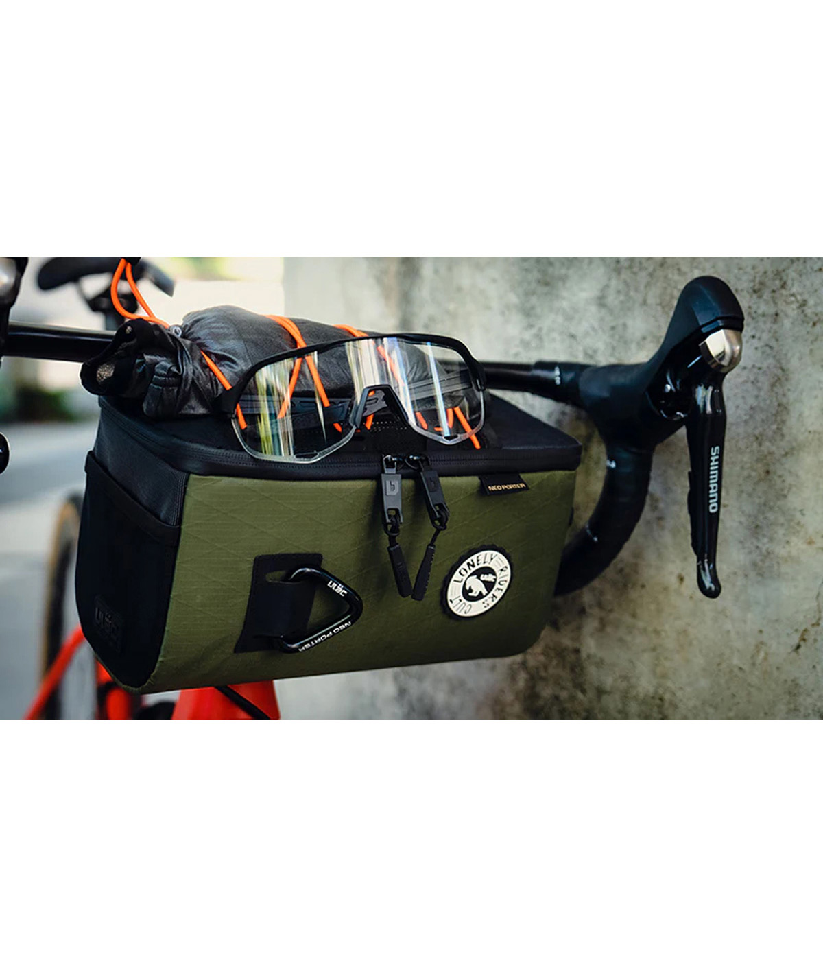 Borsa al manubrio Coursier GT MAX (4,2 L) verde oliva - moss