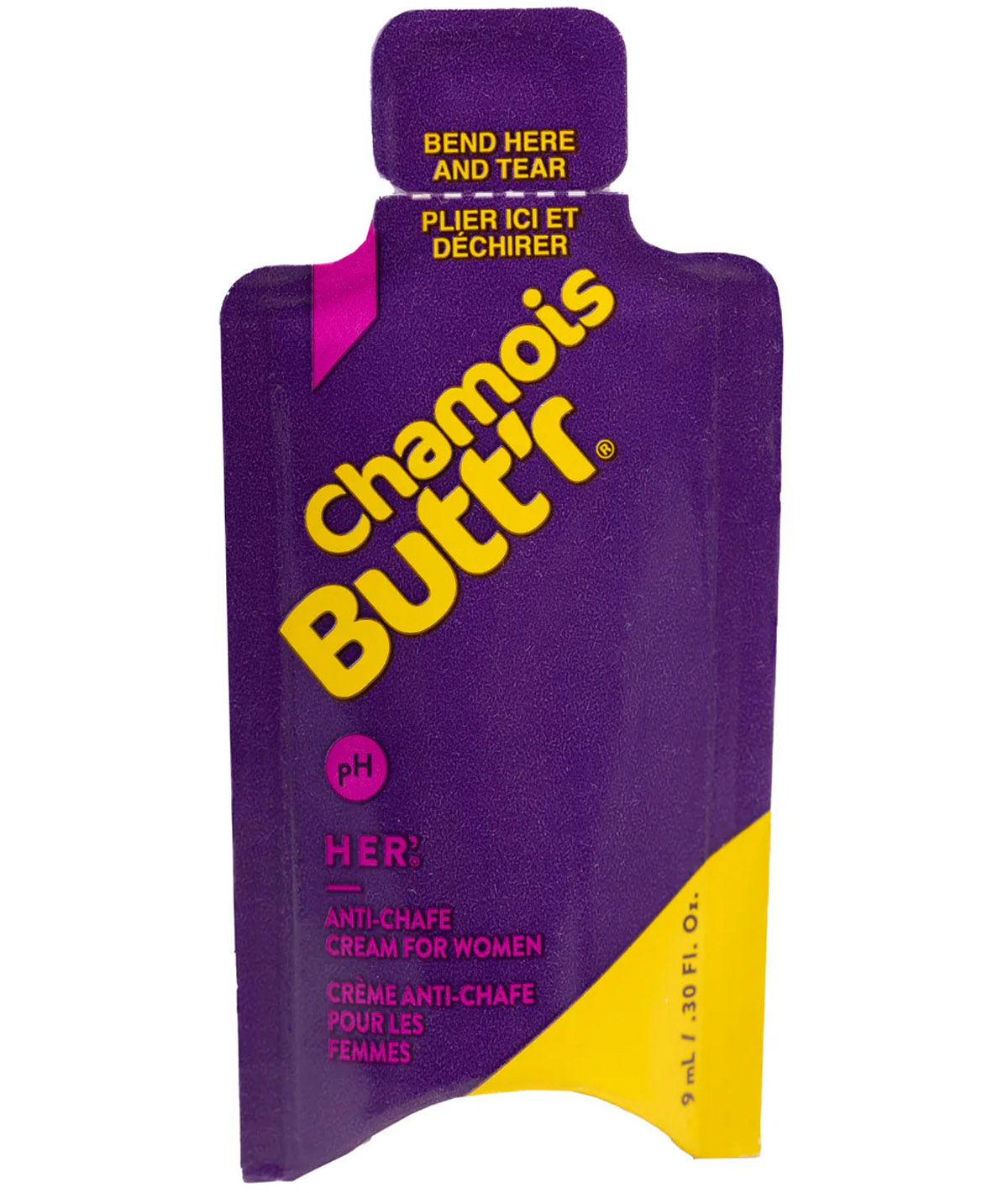 Crema per fondello Chamois Butt'r Lei monodose da 9ml