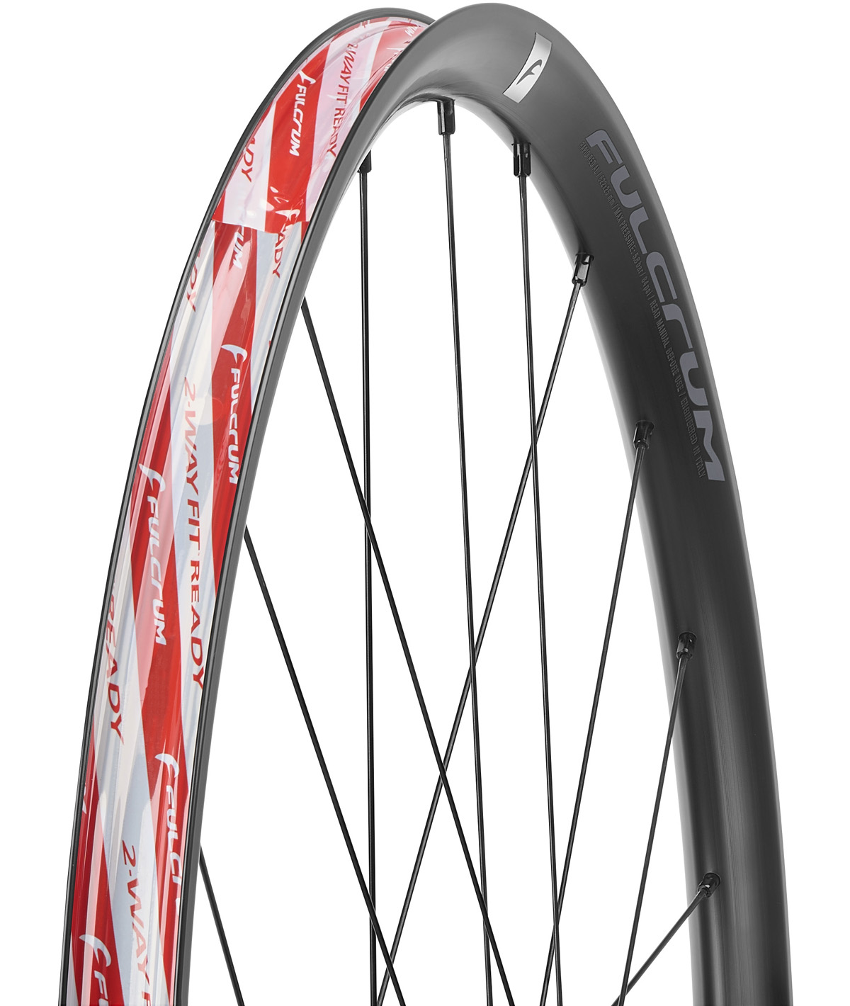 Rapid Red AL DB 2WF Campy N3W C25 AFS ant. HH12 - post. HH12/142 c/nastro 2WF-R +valvola 2WF
