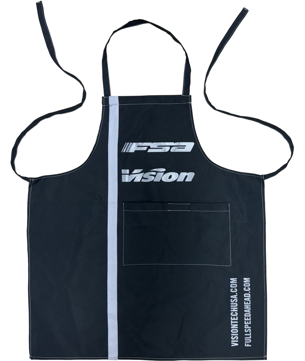 Grembiule FSA/VISION nero con tasca A9