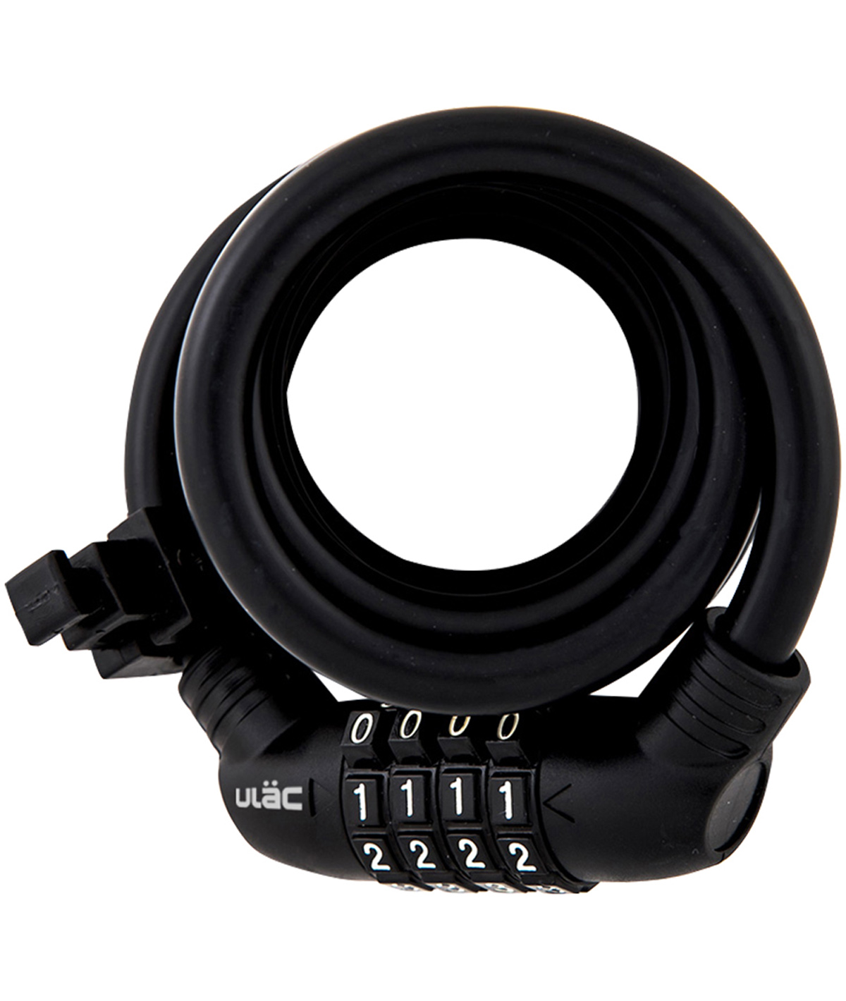 Lucchetto a cavo ZEN MASTER con combinazione nero - Black