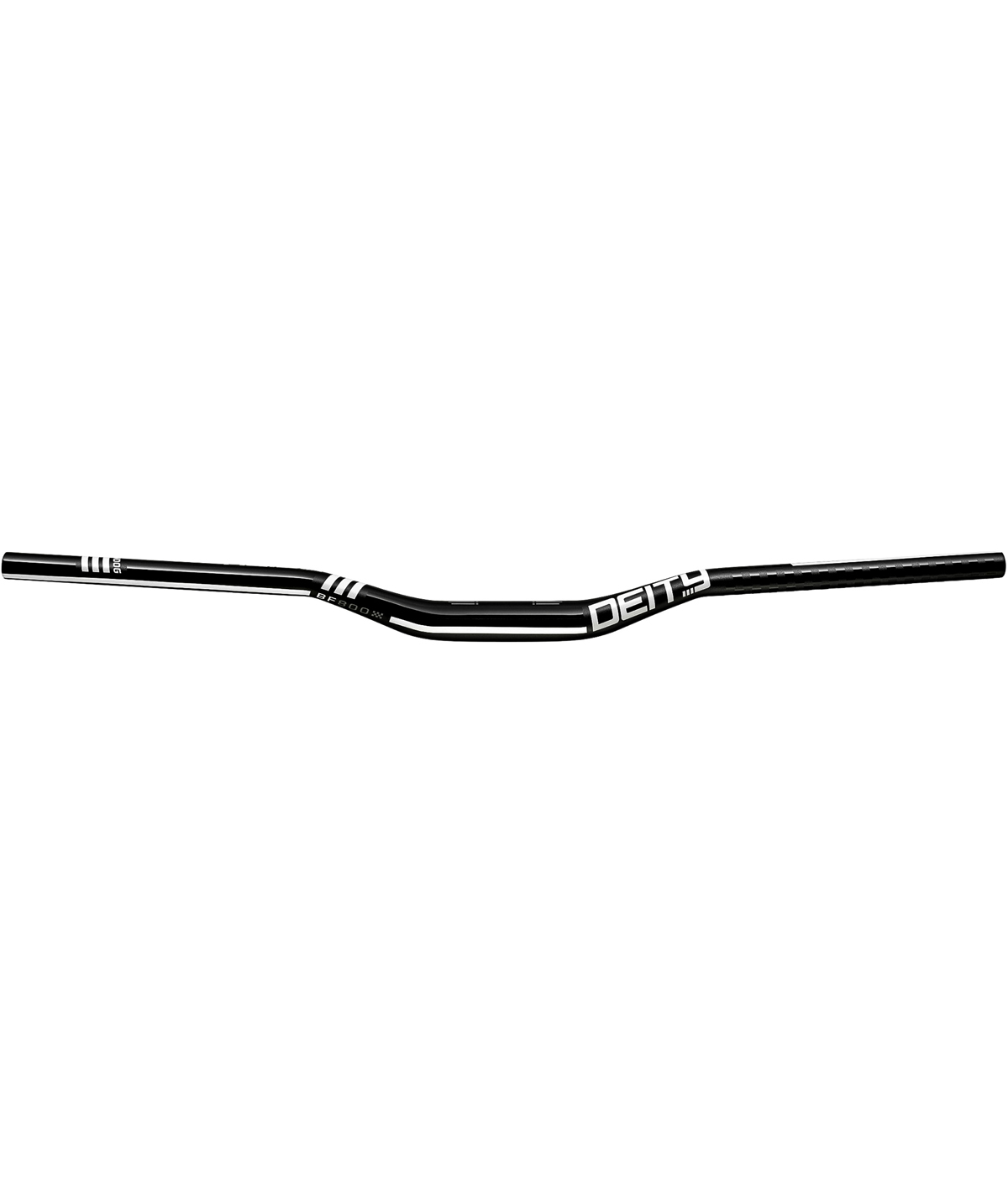 Piega manubrio BF800 Brendog Ø31.8x800mm rise 30mm bianco