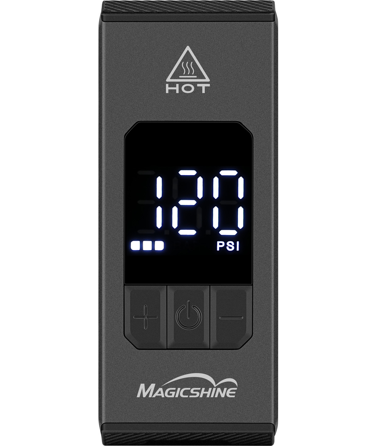 Minipompa elettrica Airro con manometro digitale integrato 8 Bar / 120 PSI