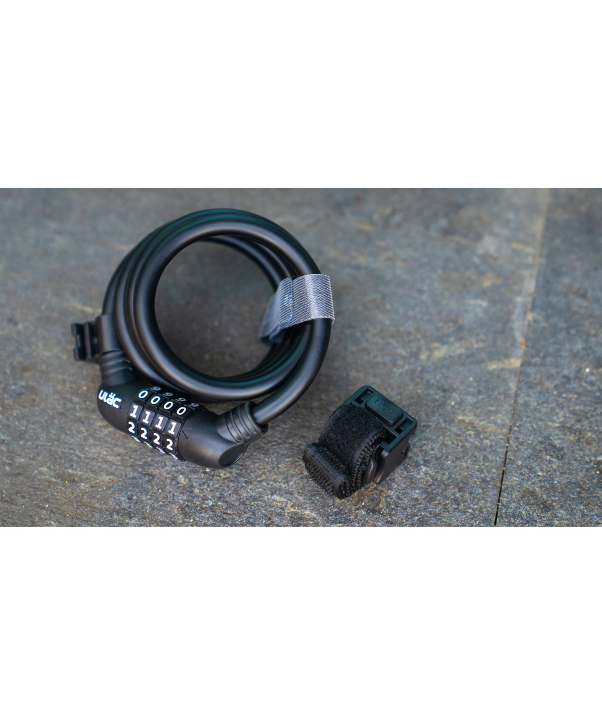 Lucchetto a cavo ZEN MASTER con combinazione nero - Black