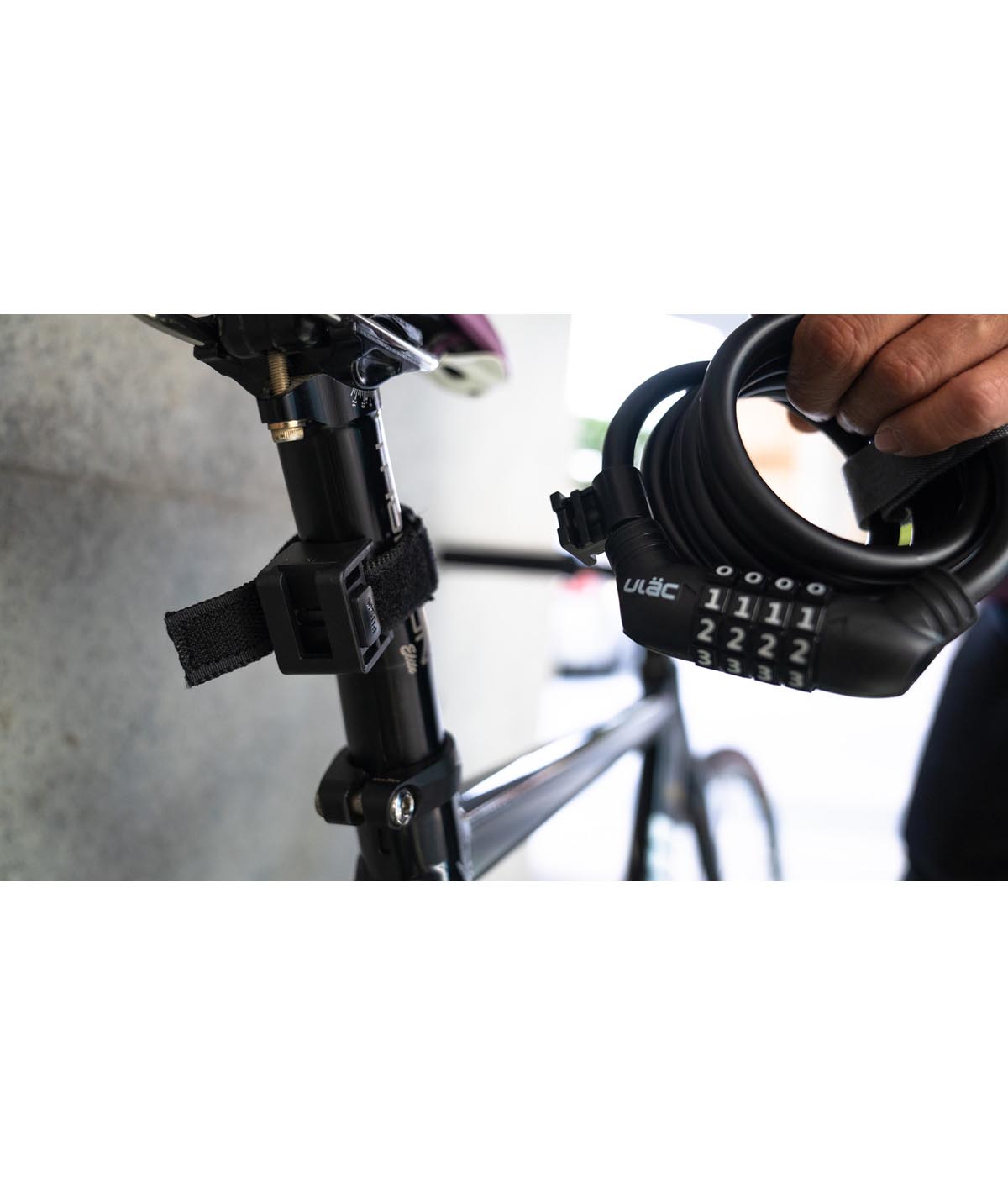 Lucchetto a cavo ZEN MASTER con combinazione nero - Black