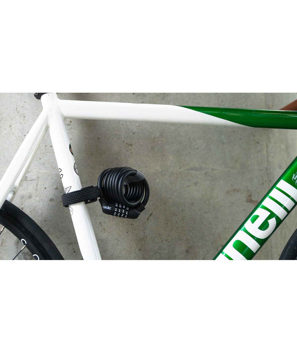 Lucchetto a cavo ZEN MASTER con combinazione nero - Black