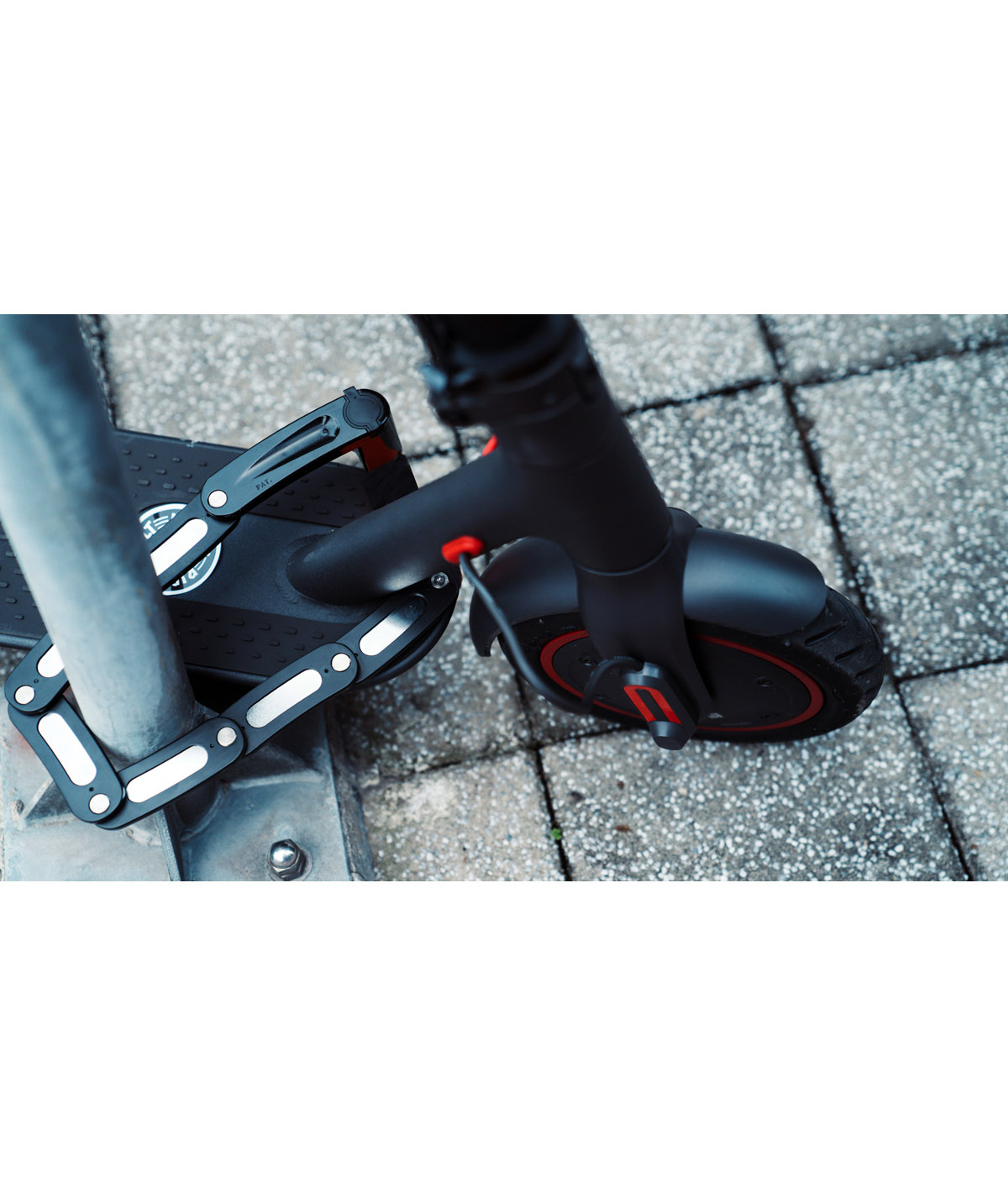 Lucchetto pieghevole TYPE-X nero - Black